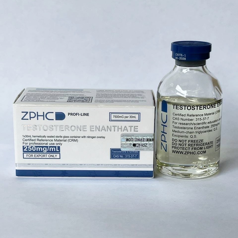 Купить Testosterone Enanthate (30 мл по 250 мг) в Москве от ZPHC (Zhengzhou)