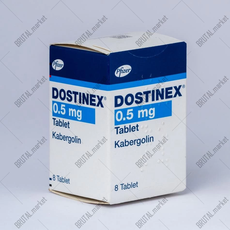 DOSTINEX (Pfizer) 8 таб - 0.5мг/таб - покупайте с быстрой доставкой по РФ.  Скидка для всех покупателей в телеграм канале.